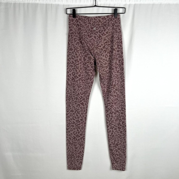 ATHLETA Woman Size Small Tall Elation Ultra Highrise Tight Leopard Print - Picture 5 of 9
